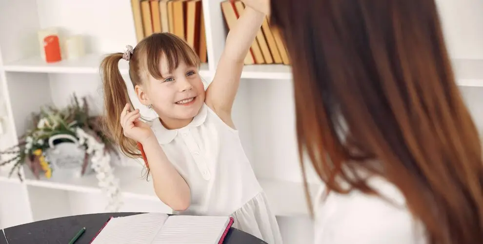 Picture of an adult Providing tutoring for kids with ADHD in Connecticut through Kindergarten & Beyond Learning Center